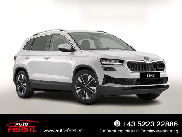 Lagerfahrzeug Skoda Karoq - Selection DSG Selec ACC Kam SideA SHZv/h Kessy SunS
