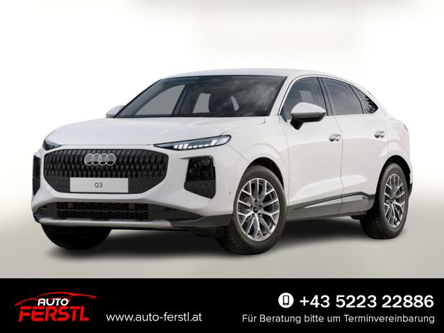 Vorlauffahrzeug Audi Q3 Sportback - quattro Tech LED  18Z Keyl KlimaP