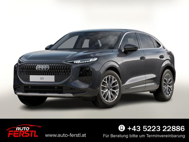 Vorlauffahrzeug Audi Q3 Sportback - quattro Tech LED  18Z Keyl KlimaP