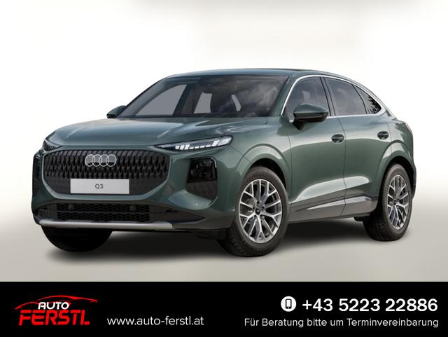 Vorlauffahrzeug Audi Q3 Sportback - quattro Tech LED  18Z Keyl KlimaP