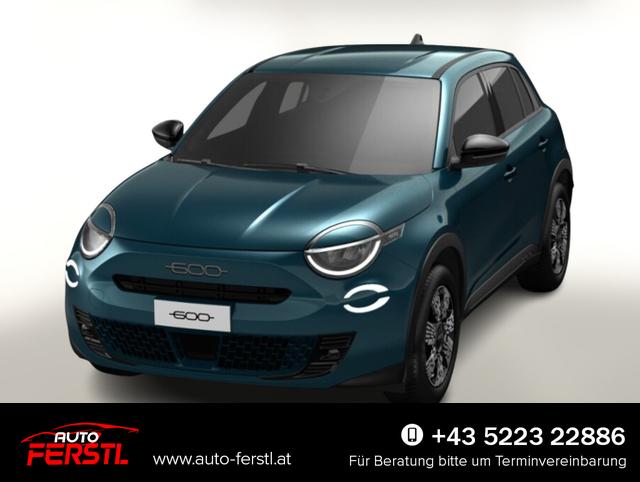 Lagerfahrzeug Fiat 600 - Icon Hybrid SHZ Keyl Nav Kam 2xPDC LED CarP