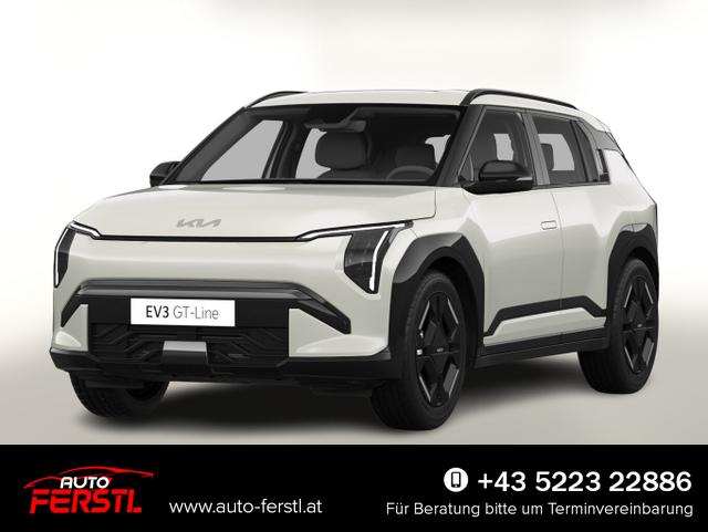 Lagerfahrzeug Kia EV3 - GT-line 81,4kWh LED  ACC W&auml;rmep eHK Keyl SHZ
