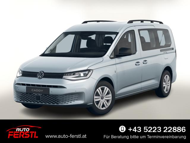 Vorlauffahrzeug Volkswagen Caddy Maxi - Life 7S LED 5JGar ACC 2ZKlim Kam AppC