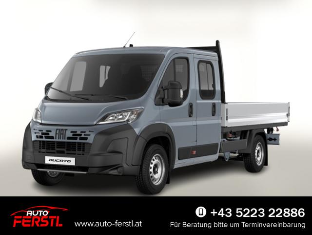 Vorlauffahrzeug Fiat Ducato - Pritsche DoKa 35 AT L4 7S TechP Temp Kam