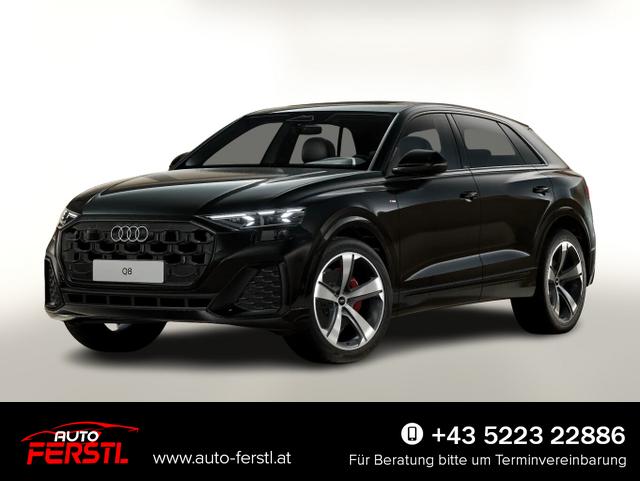 Lagerfahrzeug Audi Q8 - S line 2xS AssistenzP  22Z Laser Pano B&O PrivG