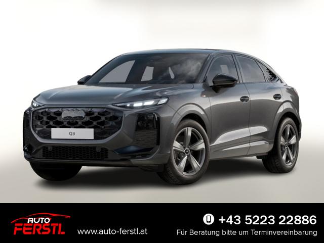 Vorlauffahrzeug Audi Q3 Sportback - quatt. 2xS line Tech KlimaP OptikP