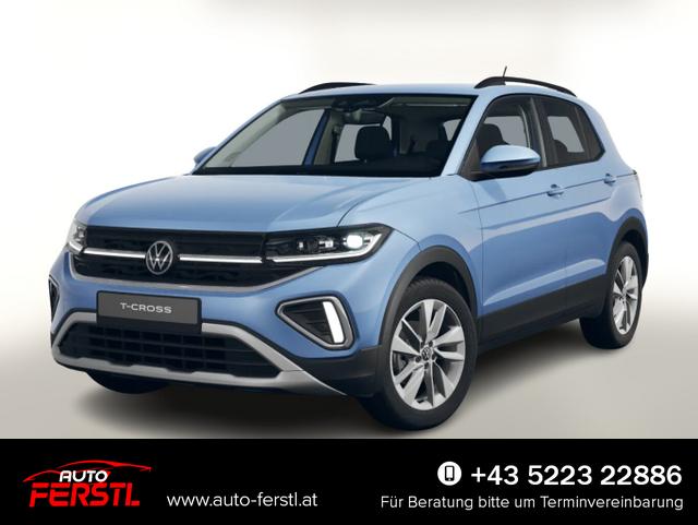 Lagerfahrzeug Volkswagen T-Cross - DSG Matrix 2ZKlima Kam PrivG 17Z R2D SHZ