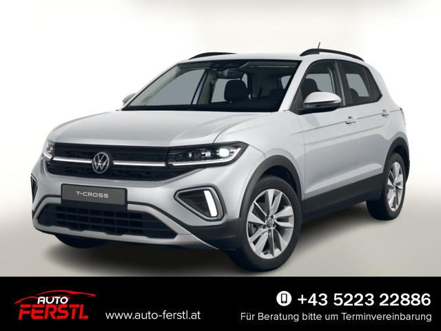 Lagerfahrzeug Volkswagen T-Cross - DSG Matrix 2ZKlima Kam PrivG 17Z R2D SHZ