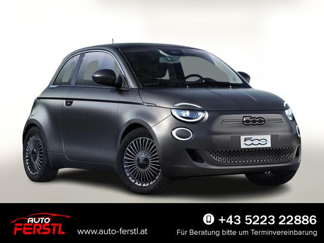 Vorlauffahrzeug Fiat 500e 3+1 - 23,8 kWh CarP KeylessGo DigC KlimaAut OneP