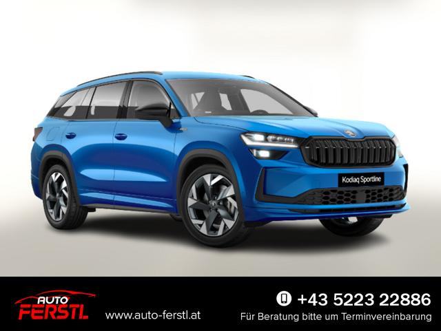 Lagerfahrzeug Skoda Kodiaq - Sportline 4x4 Sportl 7-S Matrix HUD Canton 360&deg; ACC