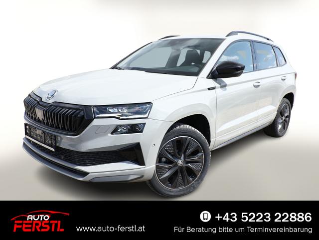 Lagerfahrzeug Skoda Karoq - Sportline DSG Sportl Matrix Nav 360 Canton ACC Kessy