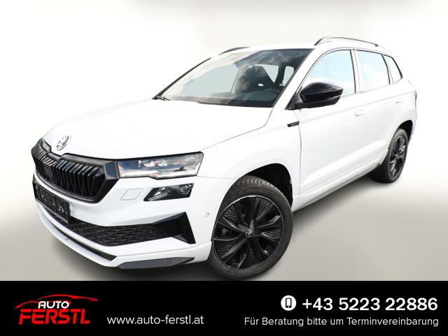 Lagerfahrzeug Skoda Karoq - Sportline DSG Sportl Matrix Nav 360 Canton ACC Kessy