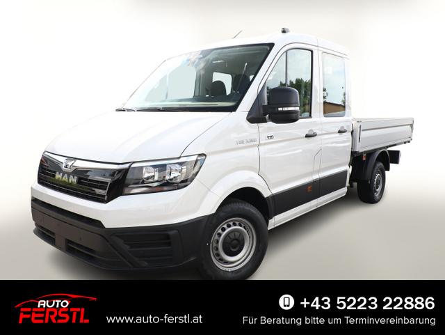 Lagerfahrzeug MAN TGE - Pritsche DoKa 2.0 TDI 177 Aut.4M Temp SmartL