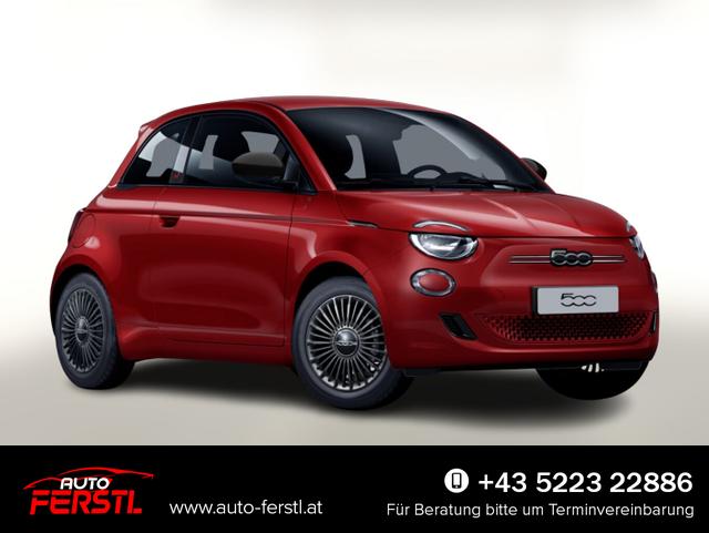 Vorlauffahrzeug Fiat 500e - 42kWh Klimaaut. Nav PDC Kam CarPlay KeylGo