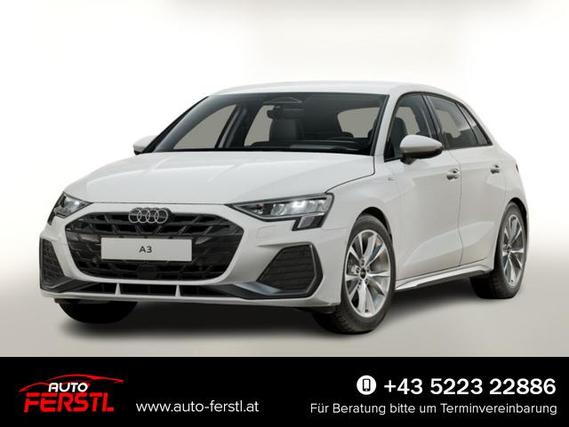 Vorlauffahrzeug Audi A3 - S line Sportb Nav SHZ LED el.HK Kam ACC PrivG