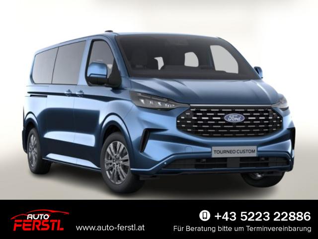 Vorlauffahrzeug Ford Tourneo Custom - Titanium Aut L2 LED SHZ 17Z 8-S