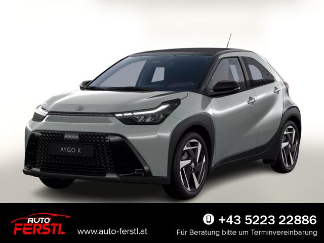 Vorlauffahrzeug Toyota Aygo X - Faltdach JBL LED Nav 18"LM Keyless SHZ