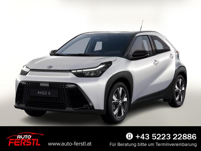 Vorlauffahrzeug Toyota Aygo X - LED Privacy 17"LM ACC Kam Klimaaut. 9"Tou