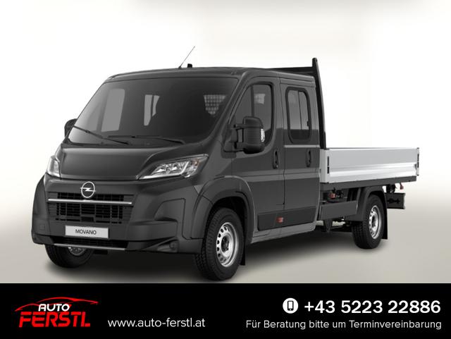 Vorlauffahrzeug Opel Movano - Pritsche DoKa 35  AT8 L4 AHK AppleC Kam