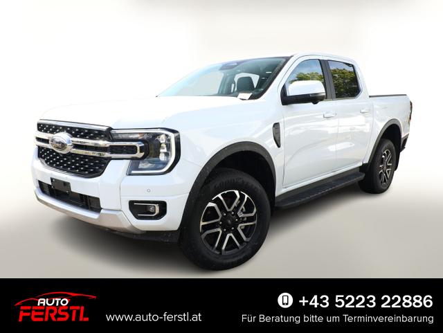 Lagerfahrzeug Ford Ranger - Limited DoKa el.Rollo AHK ACC LED SHZ Nav