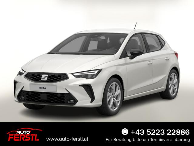 Vorlauffahrzeug Seat Ibiza - FR LED Kam PDC ACC FullLink PrivG 2ZCl 17"