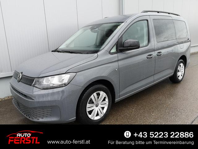 Lagerfahrzeug Volkswagen Caddy Maxi - Basis 1.5TSI DSG ACC Kam GV5 App AHK Reling
