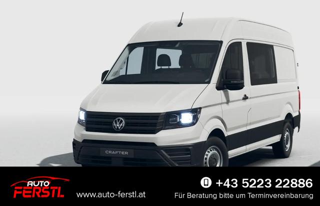 Vorlauffahrzeug Volkswagen Crafter Kastenwagen - Plus (Snoeks) 2,0TDI 35 L3H3 6 Sitzer Snoeks Mixto AHK Standh.