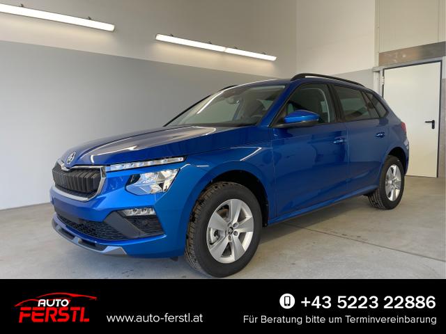 Lagerfahrzeug Skoda Kamiq - Selection 1.0 TSI DSG AHK Kamera Sunset Kessy AppConnect Sitzheiz Alu16 GV5