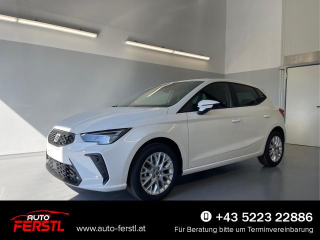 Lagerfahrzeug Seat Ibiza - Style 80PS Voll-LED Kessy PDC Alarm Sitzheizung Kamera App-Connect