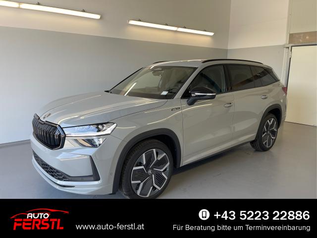 Lagerfahrzeug Skoda Kodiaq - Sportline 193PS TDI 4x4 7Sitze AHK HUD Pano 360&deg; GV5 Navi CANTON Alu20