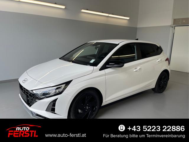 Lagerfahrzeug Hyundai i20 - Blackline 1.0 T-GDI DCT Keyless Navi Kamera Sitzheiz Alu16 Klimaautomatik