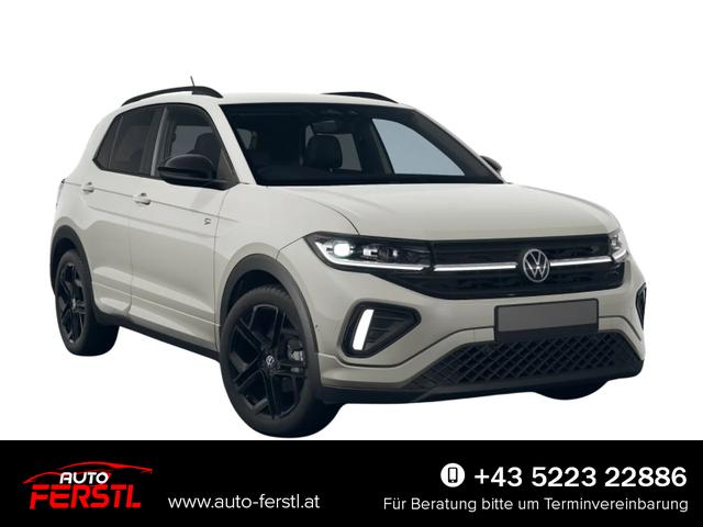 Lagerfahrzeug Volkswagen T-Cross - R-Line 115PS DSG Navi IQ.Light AHK Black Cam Keyless Side Climatronic Parklenk