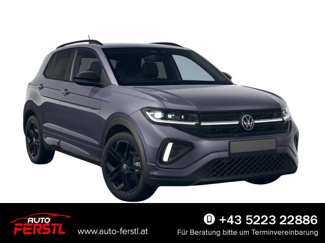 Lagerfahrzeug Volkswagen T-Cross - R-Line 115PS DSG Navi IQ.Light AHK Black Cam Keyless Side Climatronic Parklenk