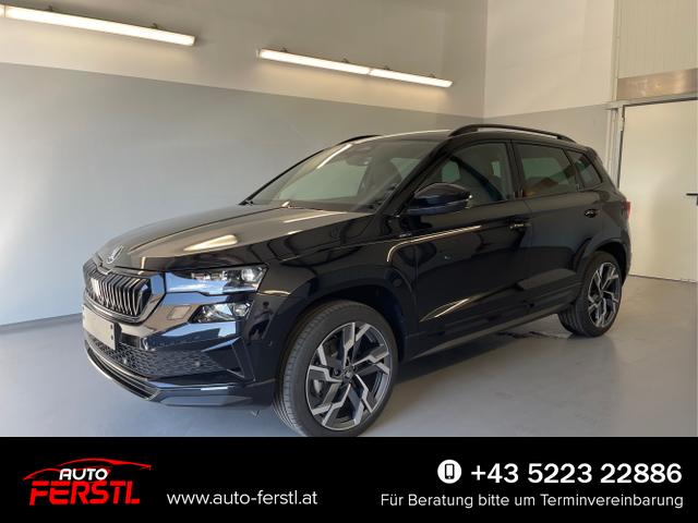 Lagerfahrzeug Skoda Karoq - Sportline TSI 4x4 360&deg; 19 Zoll Navi AHK 360&deg; ACC Frontscheibe beheizbar Travel Assist