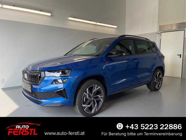 Lagerfahrzeug Skoda Karoq - Sportline TSI 4x4 360&deg; 19 Zoll Navi AHK 360&deg; ACC Frontscheibe beheizbar Travel Assist