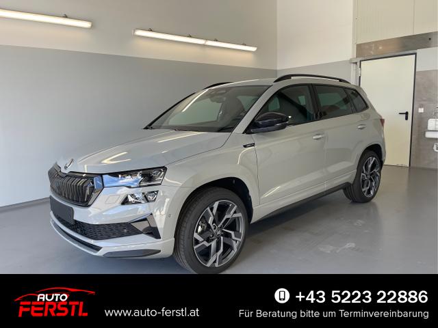 Lagerfahrzeug Skoda Karoq - Sportline TSI 4x4 360&deg; 19 Zoll Navi AHK 360&deg; ACC Frontscheibe beheizbar Travel Assist
