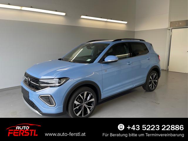 Lagerfahrzeug Volkswagen T-Cross - R-Line 115PS DSG AHK IQ.Light Keyless Alu18 Kamera Climatronic Sitzheizung