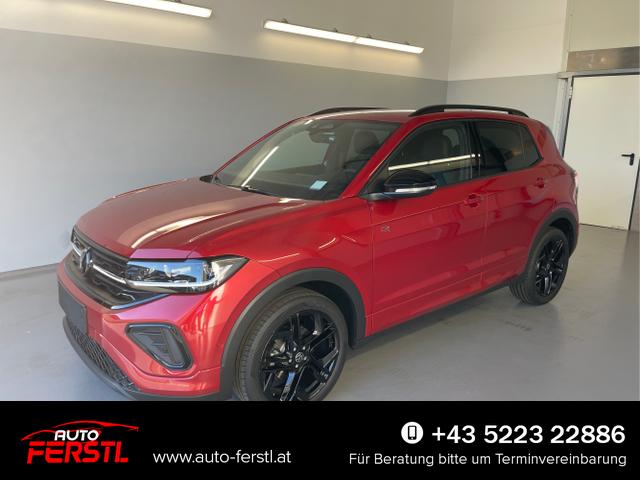 Lagerfahrzeug Volkswagen T-Cross - R-Line 115PS DSG Navi IQ.Light AHK Black Cam Keyless Side Climatronic Parklenk