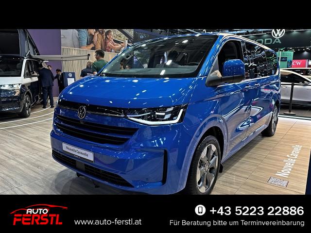Bestellfahrzeug, konfigurierbar Volkswagen T7 Caravelle - Style 100 kW BEV vollelektrisch, Heckantrieb, 8 Sitze, Navigationssystem Discover Media, Klimaautomatik 3 Zonen, dunkel eingef&auml;rbte Scheiben, Fahrerassistenzpaket Plus,