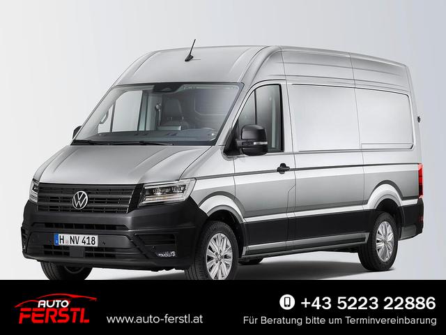 Bestellfahrzeug, konfigurierbar Volkswagen Crafter - Kastenwagen 35 L3H3 2.0 TDI SCR 130 kW 8-Gang Automatik, 4 Motion, 5 Jahre Werksgarantie, Hochdach-kann gegen Minderpreis abgew&auml;hlt werden- MF-Lenkrad, PDC vorne   hinten, Radioanlage, App Conncet, Reifendruck direkt messend, elektr. Fensterheber, ZV Funk