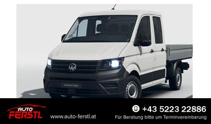 Vorlauffahrzeug Volkswagen Crafter Pritschenwagen - Pritsche 35 DOKA L3 2.0 TDI 103kW (140 PS) 6-Gang-Schaltgetriebe