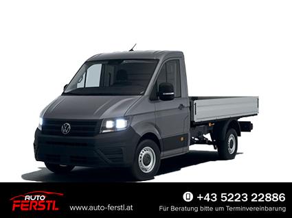 Vorlauffahrzeug Volkswagen Crafter Pritschenwagen - Pritsche 35 DOKA lang FWD 2.0 TDI 103kW (140 PS) 6-Gang Schaltgetriebe