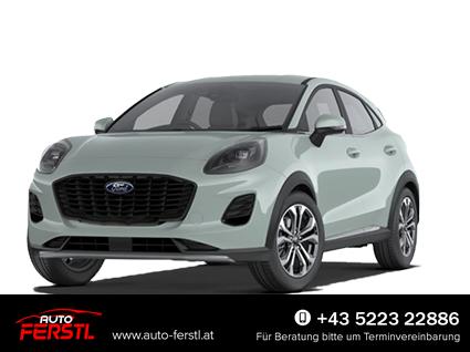 Vorlauffahrzeug Ford Puma - Titanium (Titanium) 1.0 EcoBoost 92kW (125 PS) 6-Gang Schaltgetriebe