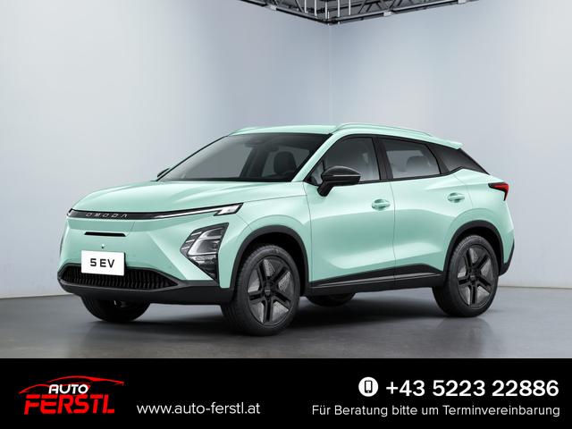 Vorlauffahrzeug Omoda 5 EV - Premium 211PS/155kW 61kWh 430km WLTP, 2026 |  18"Alu  Panoramadach  360&deg;Kamera  ACC  Totwinkel  SmartKey  Sitzhzg&Bel&uuml;ftung  Lenkradhzg  SonySound  W&auml;rmepumpe  Elektr.Heckklappe  Navi  WirelessCarPlay