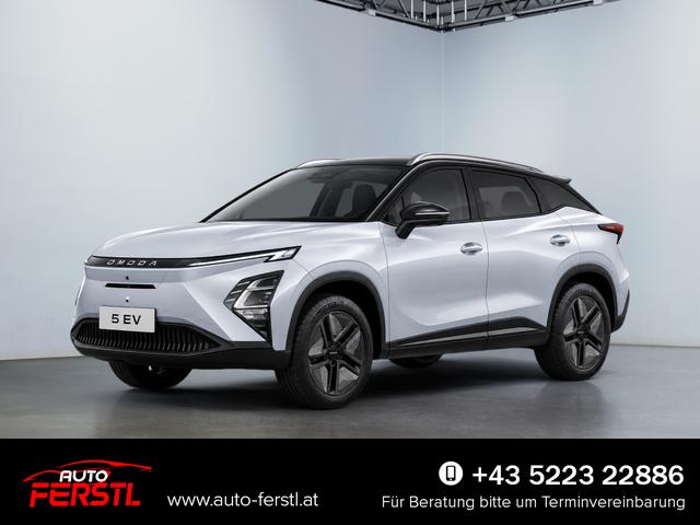 Vorlauffahrzeug Omoda 5 EV - Premium 211PS/155kW 61kWh 430km WLTP, 2026 |  18"Alu  Panoramadach  360&deg;Kamera  ACC  Totwinkel  SmartKey  Sitzhzg&Bel&uuml;ftung  Lenkradhzg  SonySound  W&auml;rmepumpe  Elektr.Heckklappe  Navi  WirelessCarPlay