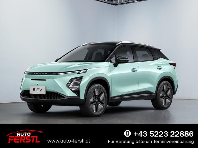 Vorlauffahrzeug Omoda 5 EV - Premium 211PS/155kW 61kWh 430km WLTP, 2026 |  18"Alu  Panoramadach  360&deg;Kamera  ACC  Totwinkel  SmartKey  Sitzhzg&Bel&uuml;ftung  Lenkradhzg  SonySound  W&auml;rmepumpe  Elektr.Heckklappe  Navi  WirelessCarPlay