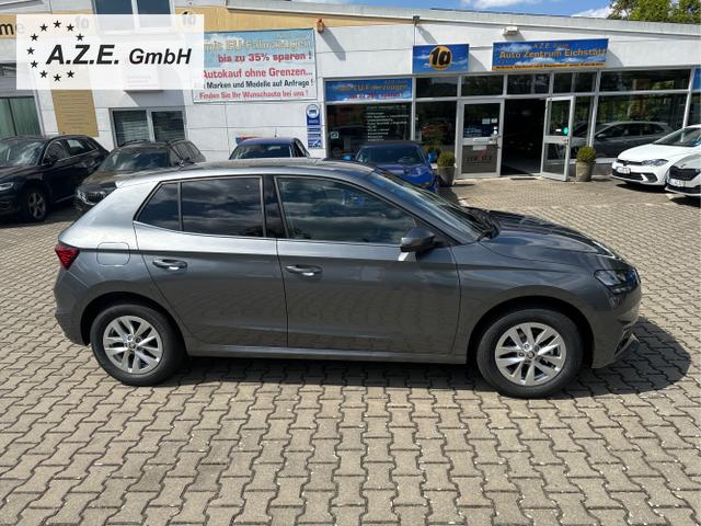 Skoda / Fabia / Grau / / / 1.0 TSI TOP SELECTION *PDC*GRA*SH*LHZ*APP*MFL*