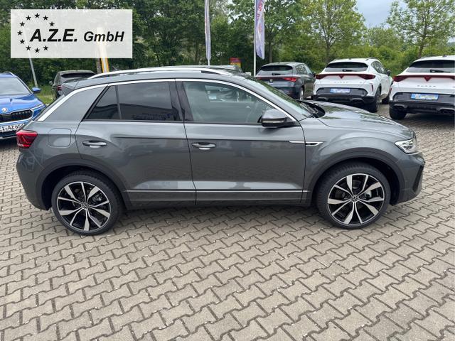 Volkswagen / T-Roc / Grau / / / 2.0 TSI DSG 4-Motion R-LINE *AHK*LED*KAMERA*TWA*APP*