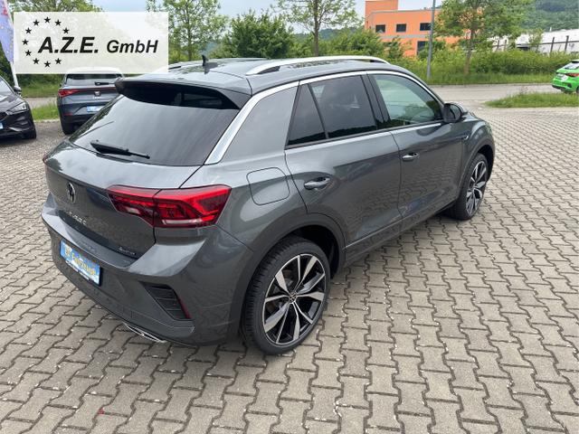 Volkswagen / T-Roc / Grau / / / 2.0 TSI DSG 4-Motion R-LINE *AHK*LED*KAMERA*TWA*APP*