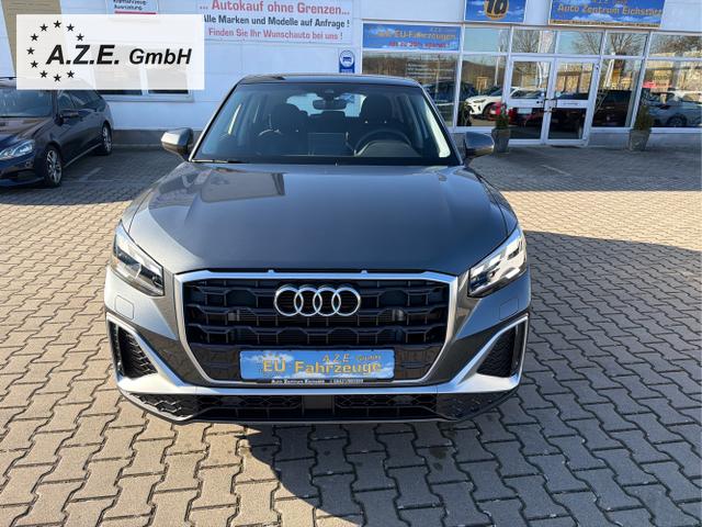 Audi / Q2 / Grau / / / Q2 35 TFSI S-Tronic S-LINE *PANO*MATRIX*APP*ACC*KAMERA*EL.KLAPPE*